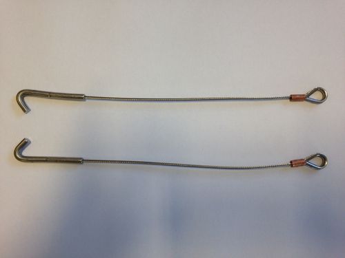 Trapeze Wire to Rope adaptor - 300mm (Pair)